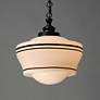 2_Maxim Eureka 16" Wide Black 1-Light Pendant more views