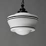 3_Maxim Eureka 16" Wide Black 1-Light Pendant more views