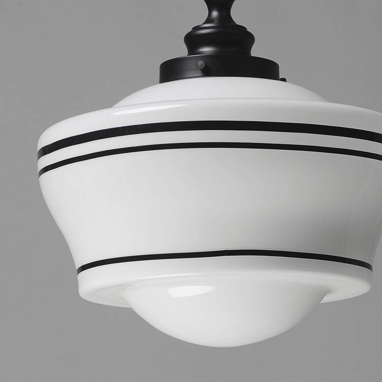 Image 4 Maxim Eureka 16" Wide Black 1-Light Pendant more views