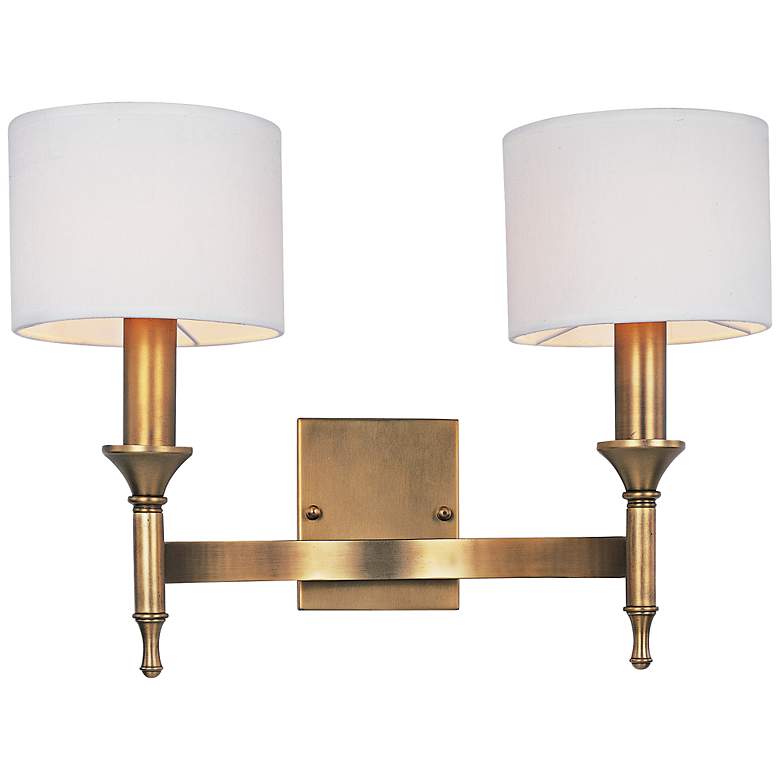 Image 1 Maxim Fairmont 18" Wide Aged Brass Sconce