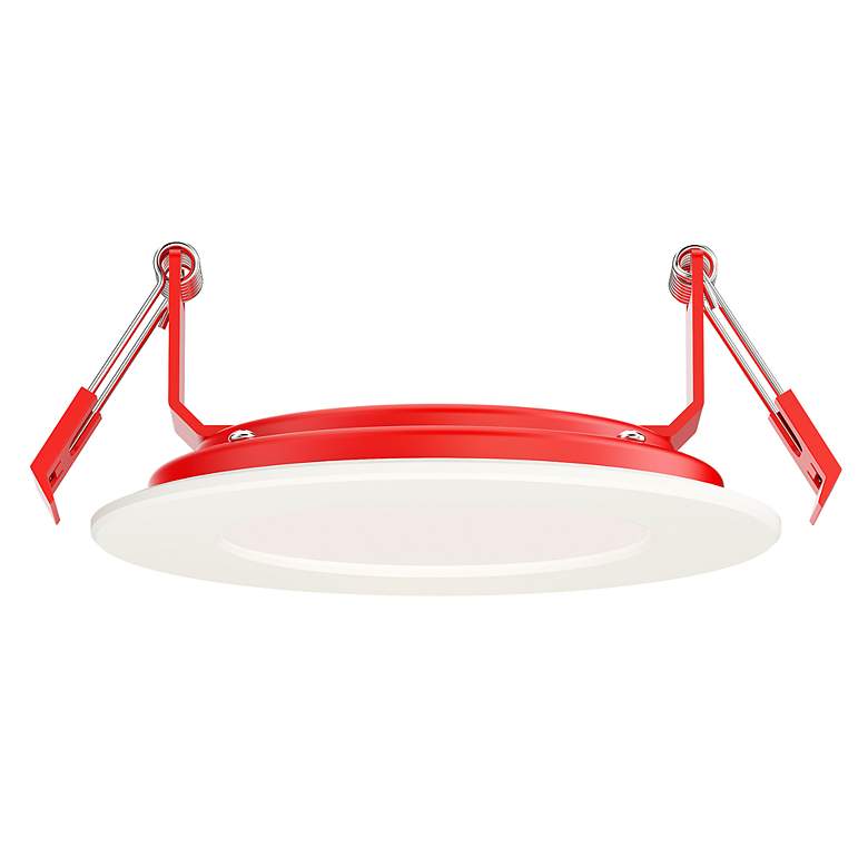 Image 2 Maxim Fire Rated Slim 5" White Recessed Ceiling Light - Flat 5CCT more views