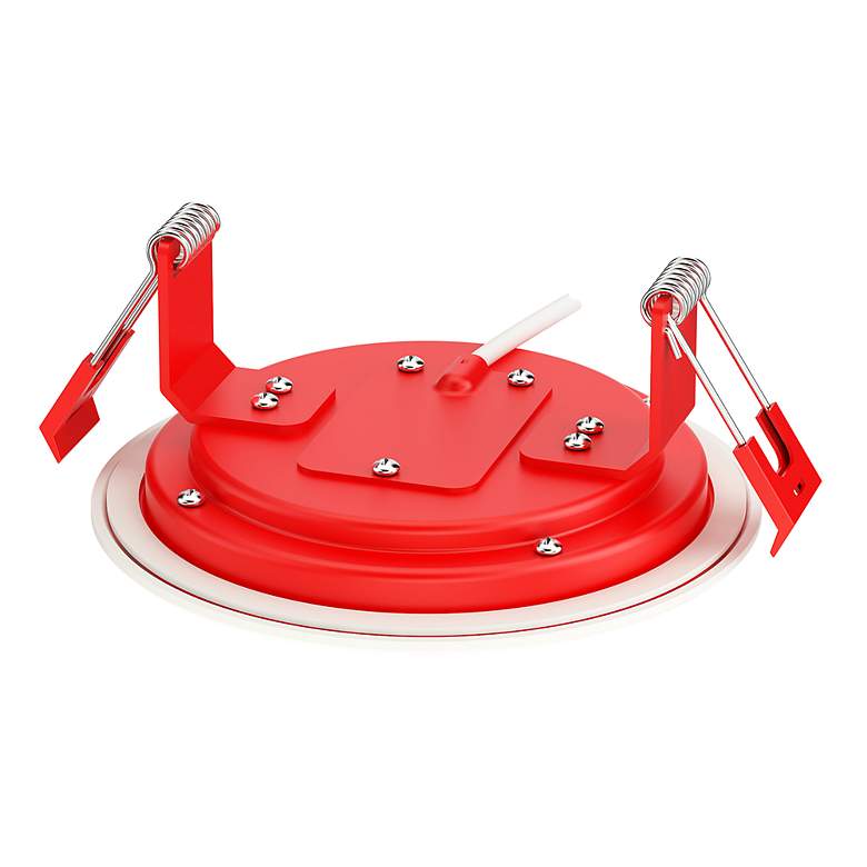 Image 3 Maxim Fire Rated Slim 5" White Recessed Ceiling Light - Flat 5CCT more views
