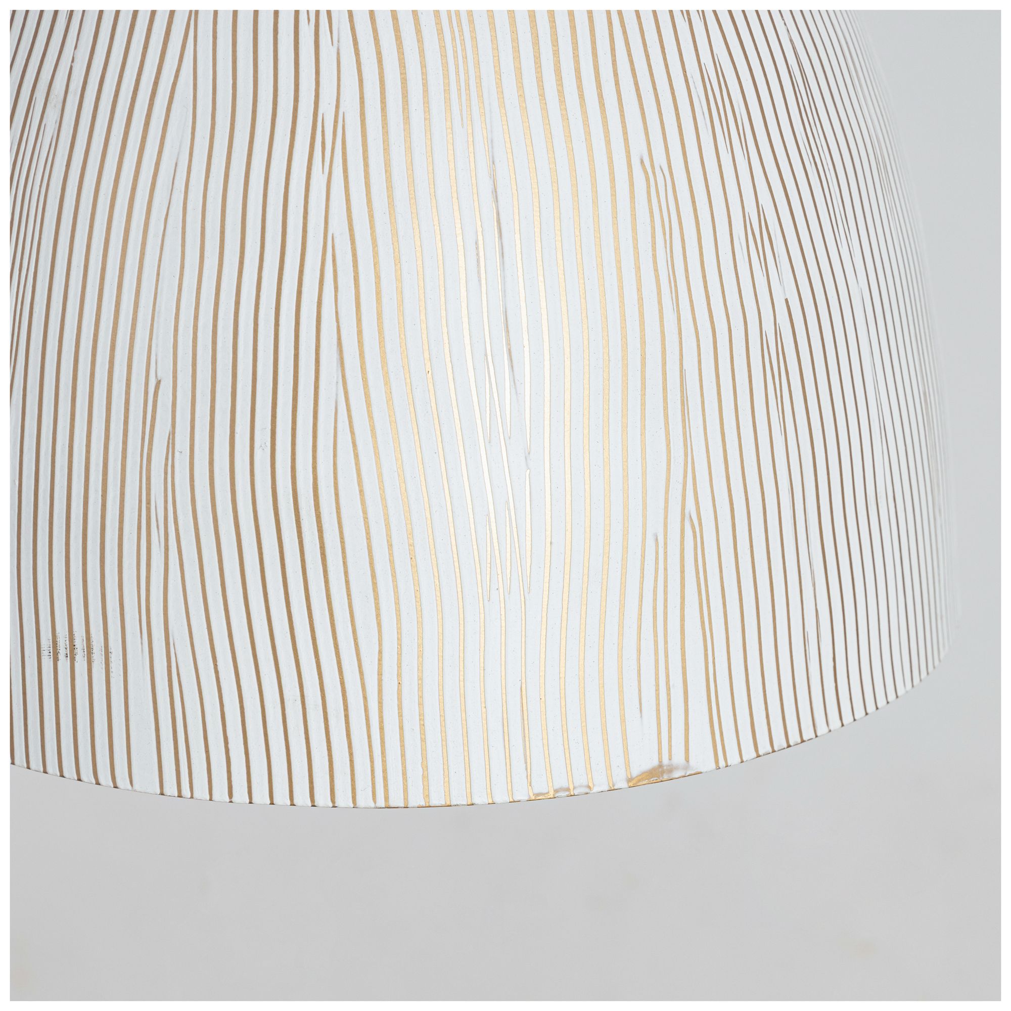 Image 5 Maxim Fleur 12" Wide White/Gold Small 1-Light Pendant more views