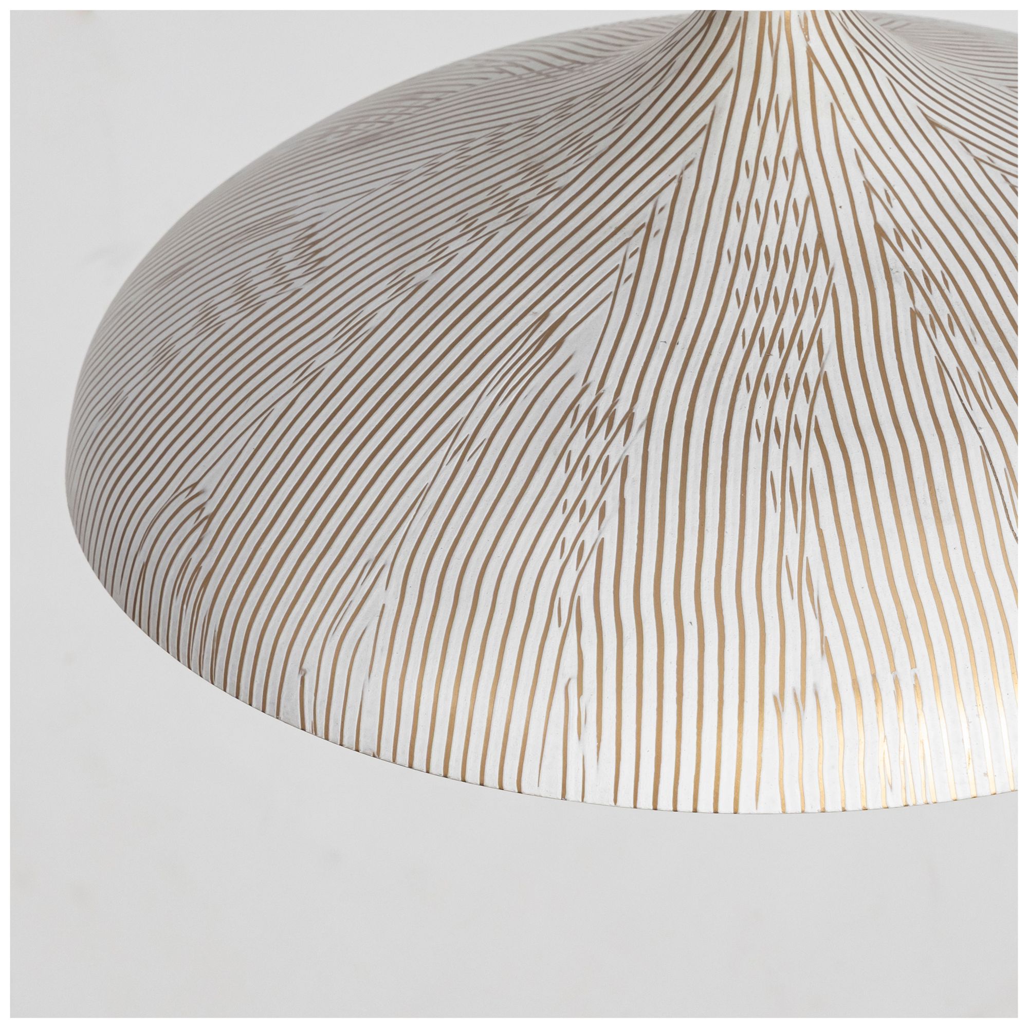 Image 5 Maxim Fleur 15 1/2" Wide White/Gold Ceiling Light more views