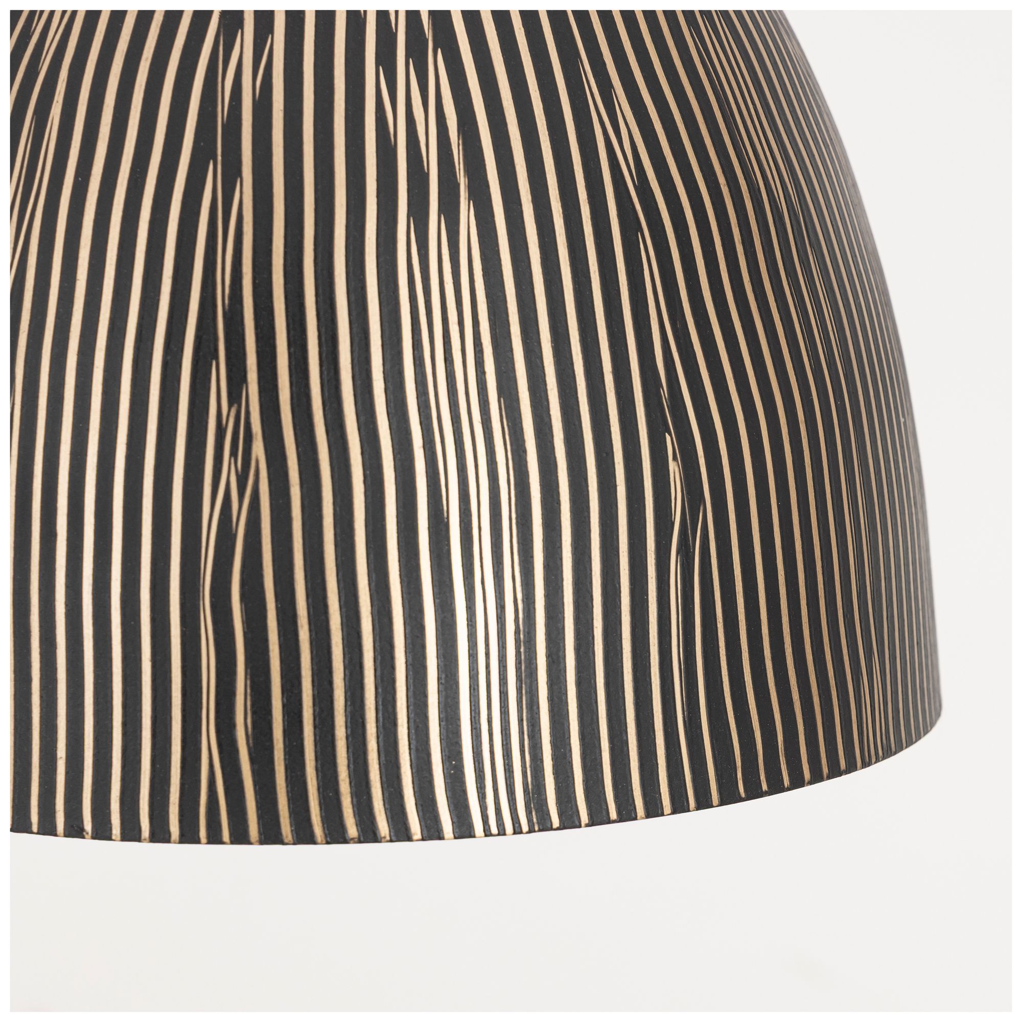 Image 5 Maxim Fleur 8" Wide Black/Gold 1-Light Mini Pendant more views