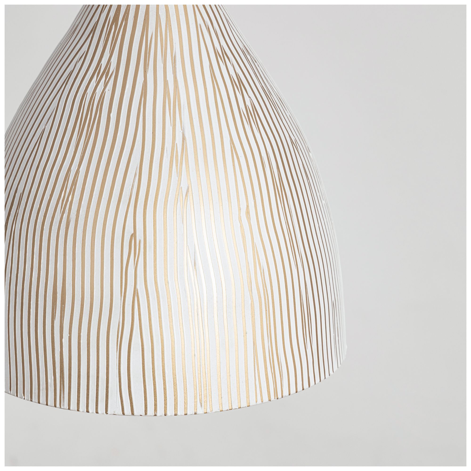 Image 5 Maxim Fleur 8" Wide White/Gold 1-Light Mini Pendant more views