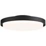 1_Maxim Float 12" Black LED Flush Mount