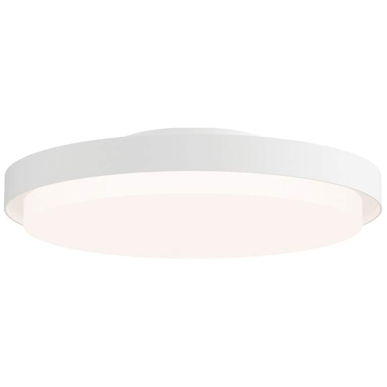 Image 1 Maxim Float 12" White LED Flush Mount