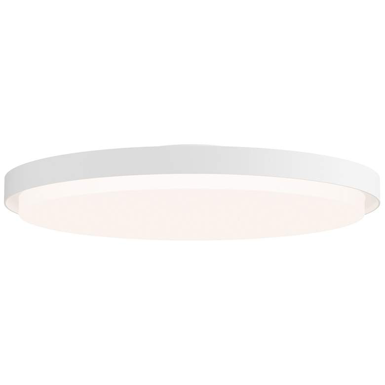 Image 1 Maxim Float 16" White LED Flush Mount