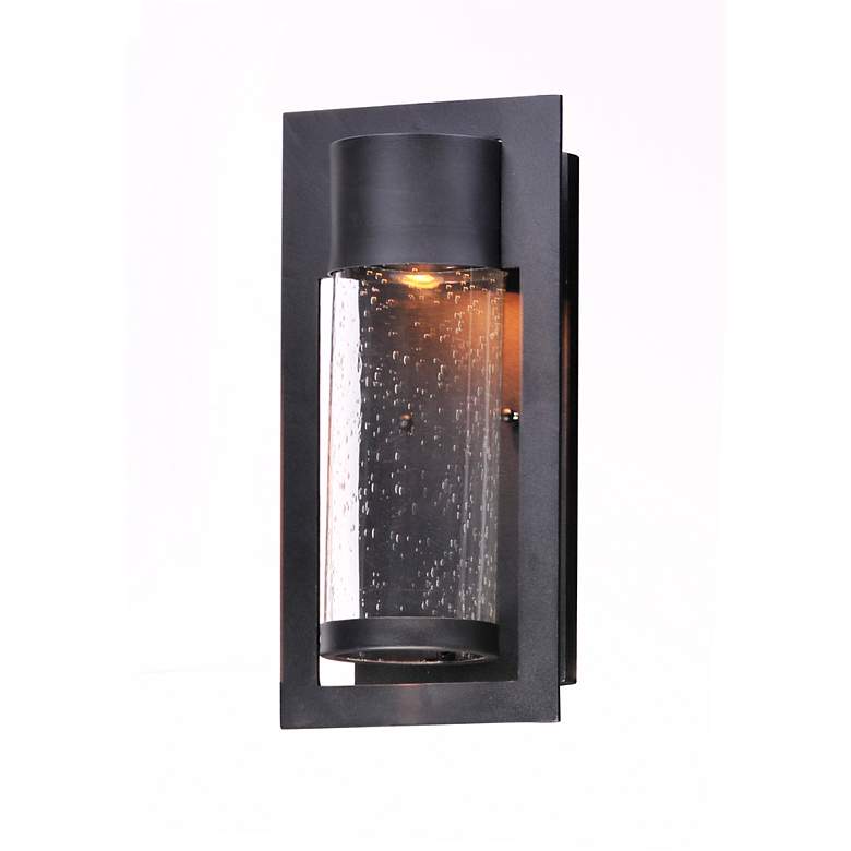Image 2 Maxim Focus 14 1/2" High Black LED Outdoor Wall Light more views