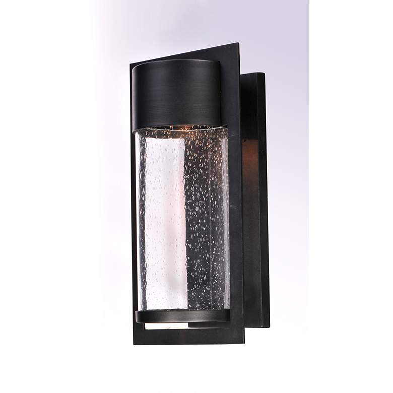 Image 3 Maxim Focus 14 1/2" High Black LED Outdoor Wall Light more views