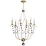 2_Maxim Formosa 27" Wide Ecru White 6-Light Chandelier
