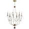 Maxim Formosa 27" Wide Ecru White 6-Light Chandelier