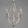 3_Maxim Formosa 27" Wide Ecru White 6-Light Chandelier more views