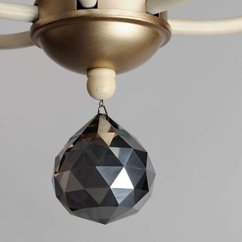 Image 4 Maxim Formosa 27" Wide Ecru White 6-Light Chandelier more views