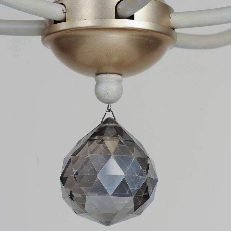 Image 5 Maxim Formosa 27" Wide Ecru White 6-Light Chandelier more views