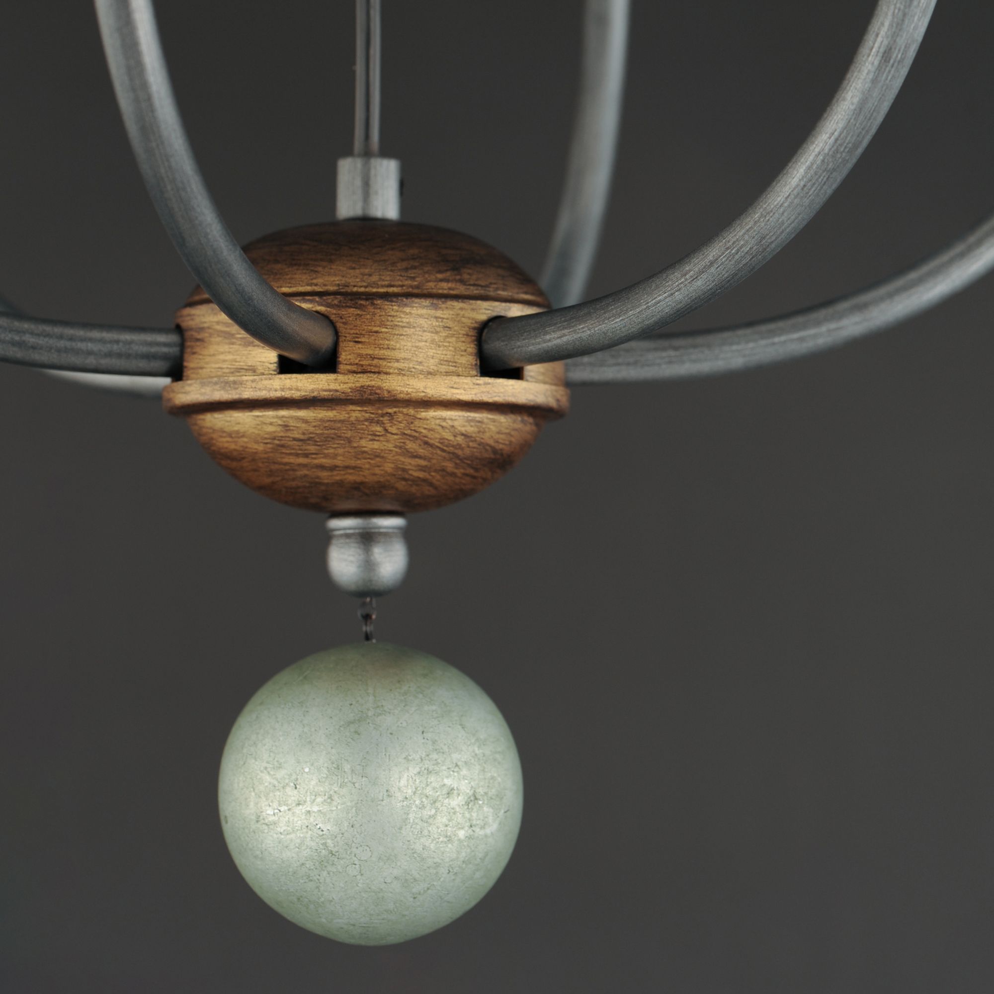 Image 5 Maxim Formosa 27" Wide Golden Noir 6-Light Chandelier more views