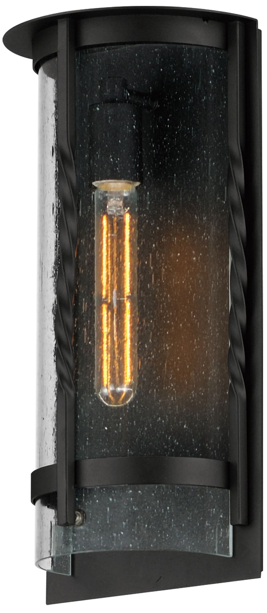 Maxim Foundry 16" High Black Outdoor Wall Light