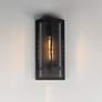 1_Maxim Foundry 16" High Black Outdoor Wall Light