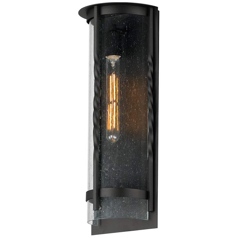 Image 2 Maxim Foundry 20" High Black Outdoor Wall Light