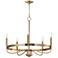 Maxim Frankie 26" Wide Heritage 5-Light Chandelier