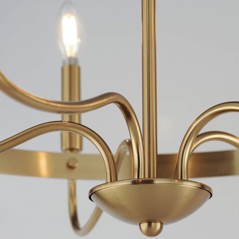 Image 4 Maxim Frankie 26" Wide Heritage 5-Light Chandelier more views