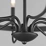 4_Maxim Frankie 29" Wide Black 8-Light Chandelier more views