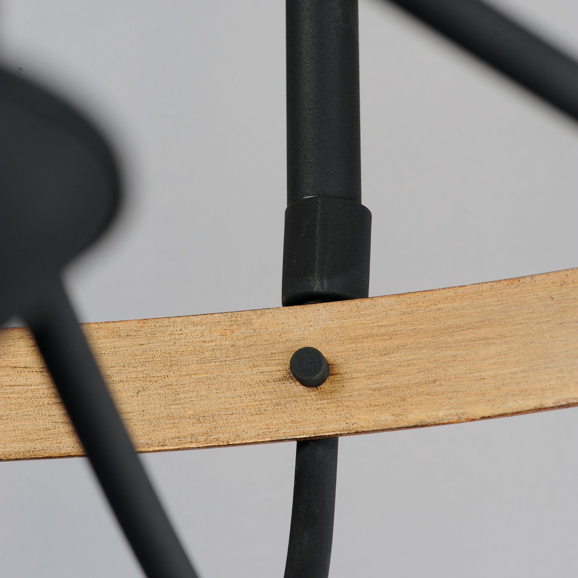 Maxim Franklin 36" Wide Driftwood Black 8-Light Ring Chandelier