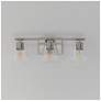 2_Maxim Geode 22 1/2" Wide Satin Nickel 3-Light Bath Vanity more views
