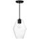 Maxim Geode 8 3/4" Wide Black Small Pendant