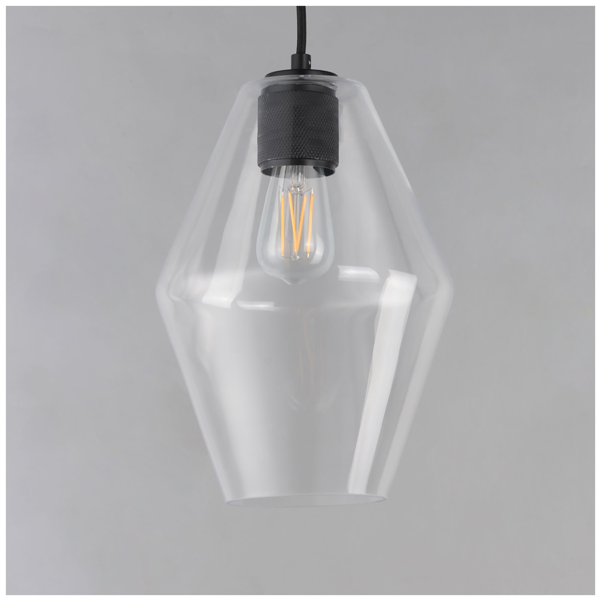 Image 5 Maxim Geode 8 3/4" Wide Black Small Pendant more views