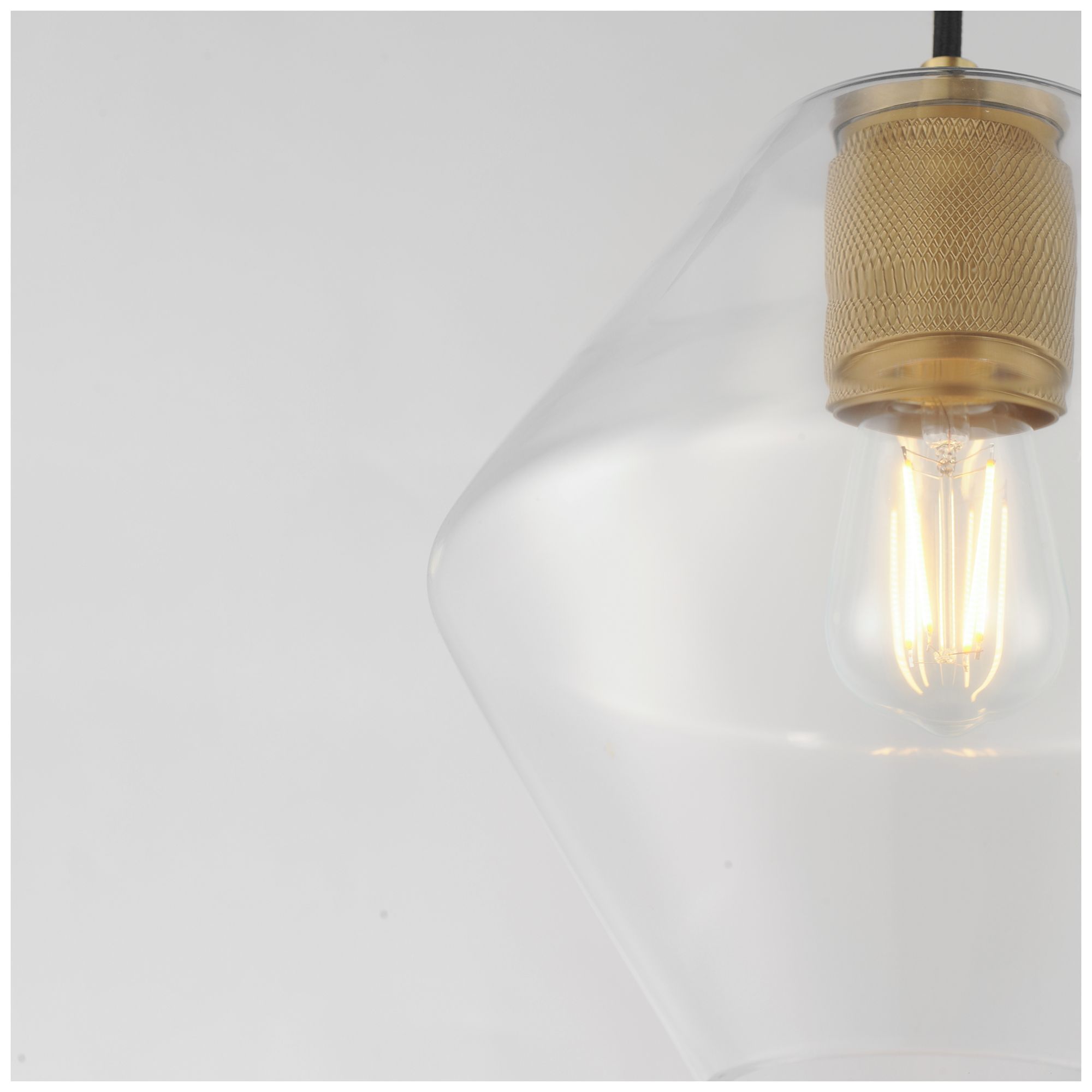 Image 6 Maxim Geode 9 1/2" Wide Natural Aged Brass Medium Pendant more views