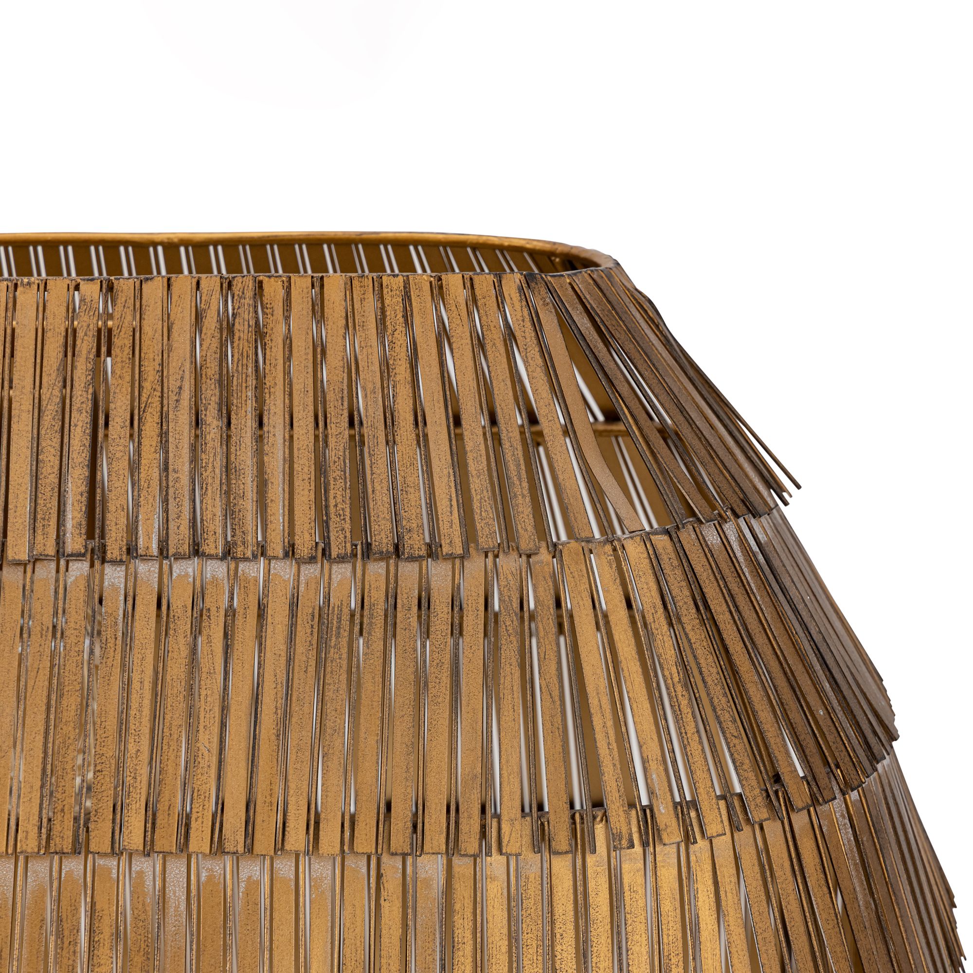 Maxim Gilda 59" Antique Brass 5-Light Linear Pendant