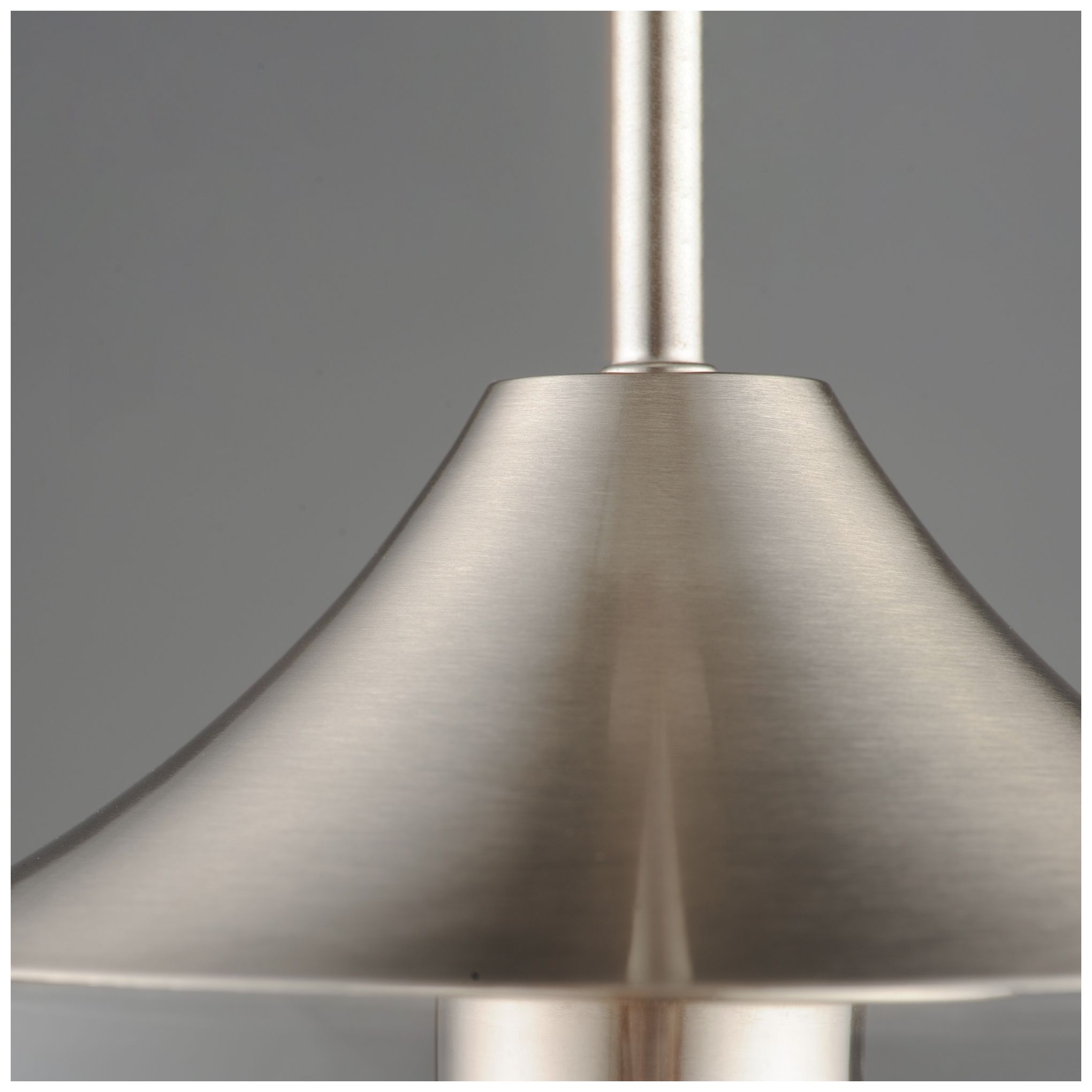 Maxim Goblet 12" Wide Satin Nickel Single Pendant