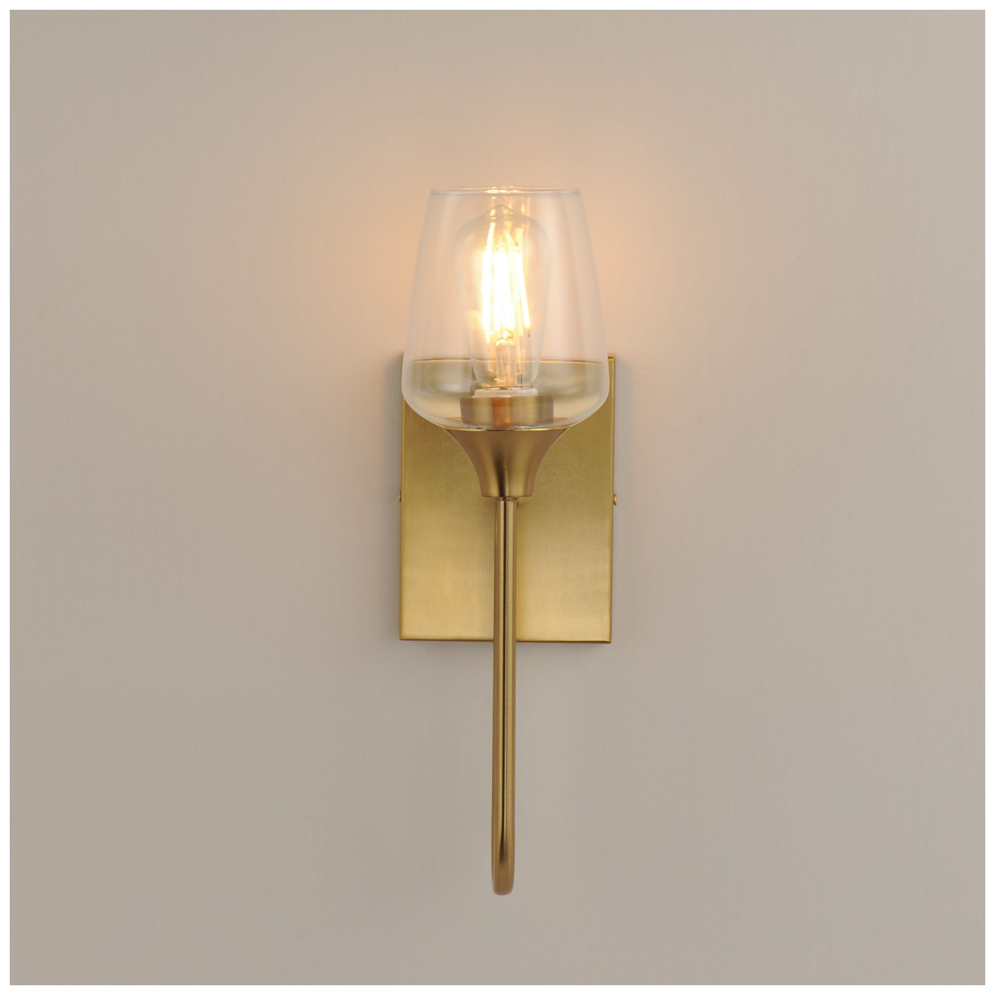 Image 3 Maxim Goblet 15 3/4" High Natural Aged Brass 1-Light Wall Sconce more views