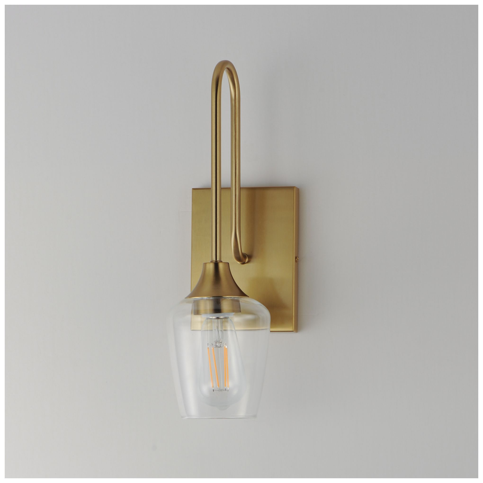 Image 4 Maxim Goblet 15 3/4" High Natural Aged Brass 1-Light Wall Sconce more views