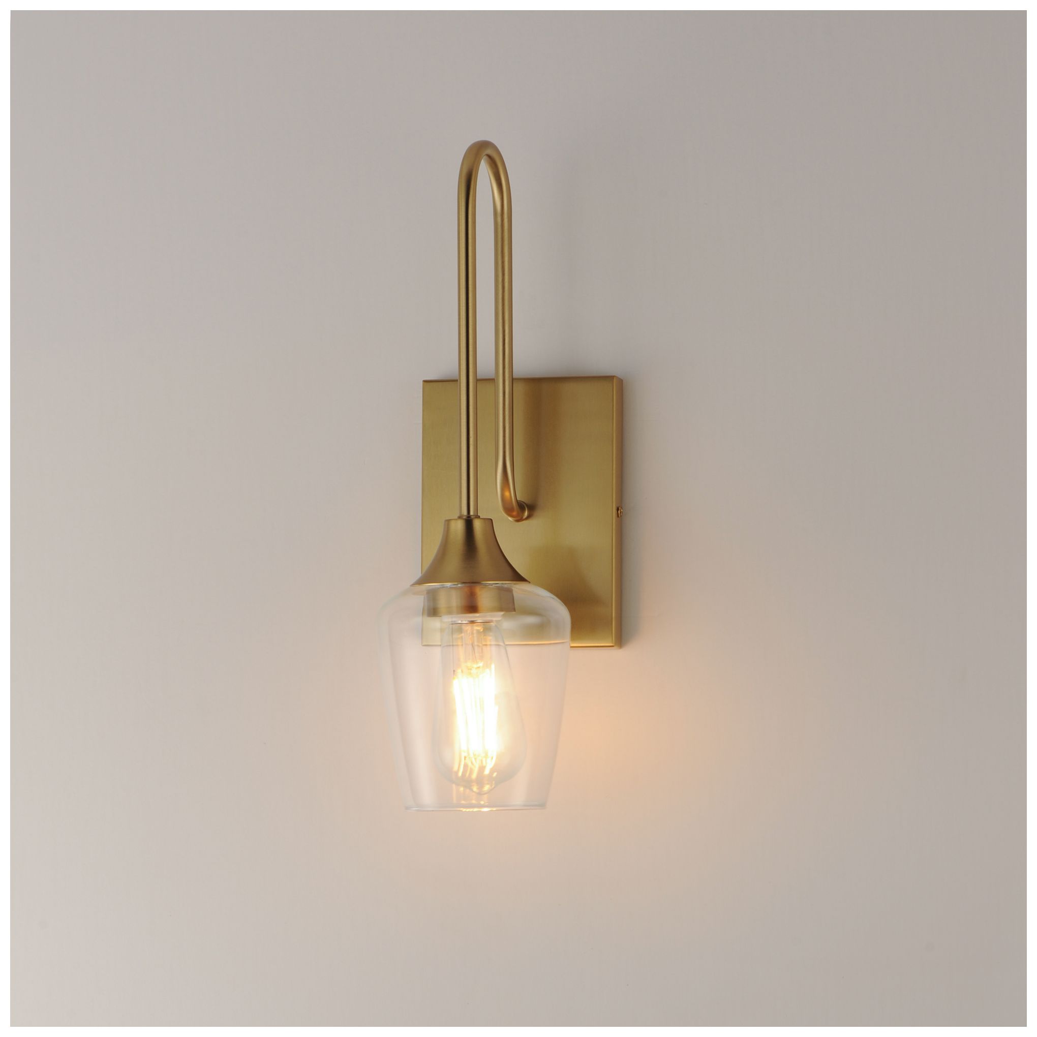Image 5 Maxim Goblet 15 3/4" High Natural Aged Brass 1-Light Wall Sconce more views