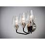 3_Maxim Goblet 18" Wide Satin Nickel 3-Light Bath Light more views