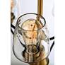 5_Maxim Goblet 27" Wide Bronze and Brass 9-Light Chandelier more views