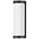 Maxim Halfpipe 15" Black LED Outdoor Sconce - 5CCT