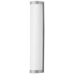 Maxim Halfpipe 26" Brushed Aluminum LED Outdoor Sconce - 5CCT