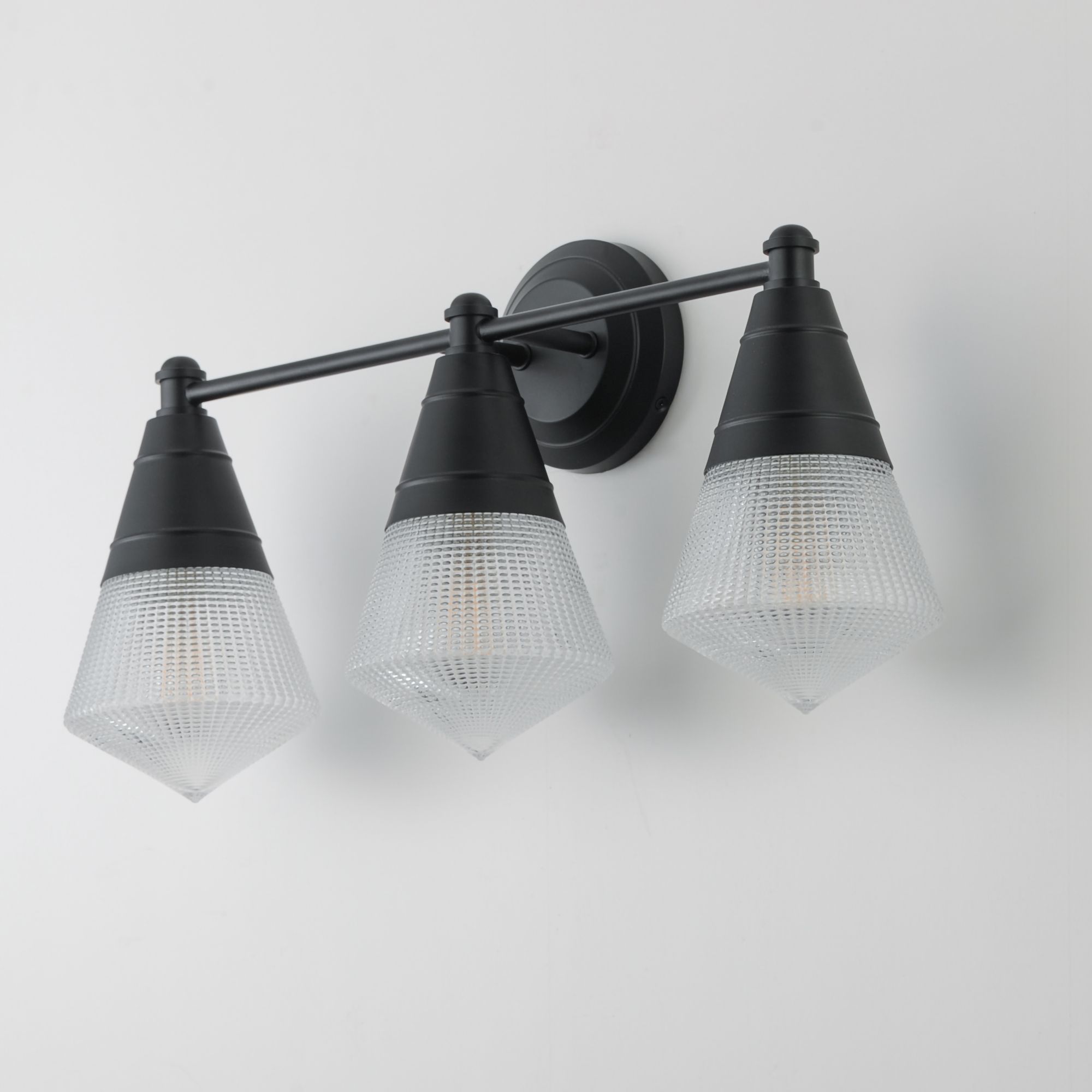 Image 4 Maxim Hargreaves 24" Wide Black 3-Light Bath Vanity more views