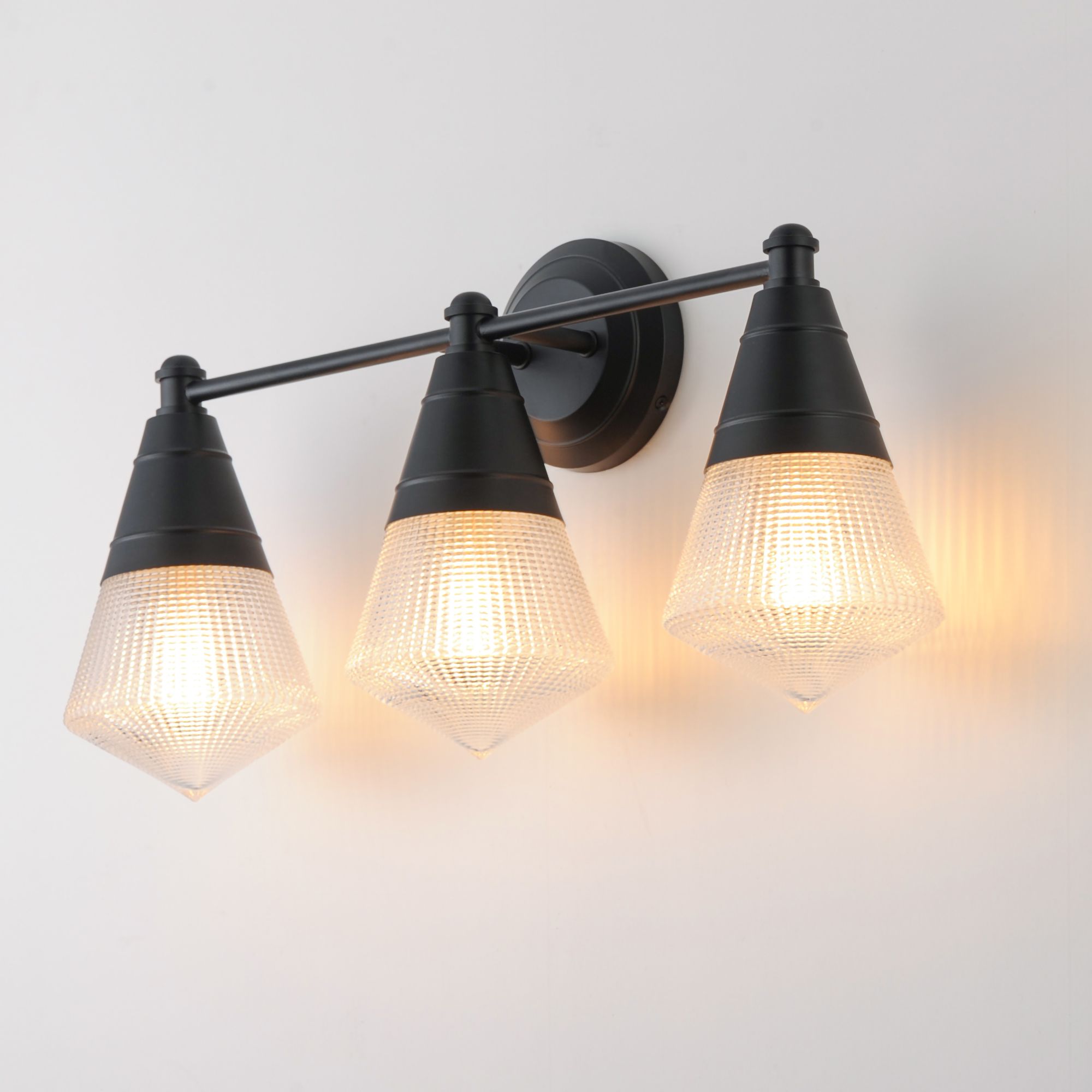 Image 5 Maxim Hargreaves 24" Wide Black 3-Light Bath Vanity more views