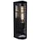 Maxim Hatcher 13 1/2" High Black 1-Light Wall Sconce