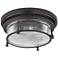 Maxim Hi-Bay 13" Wide Modern Industrial Bronze Ceiling Light