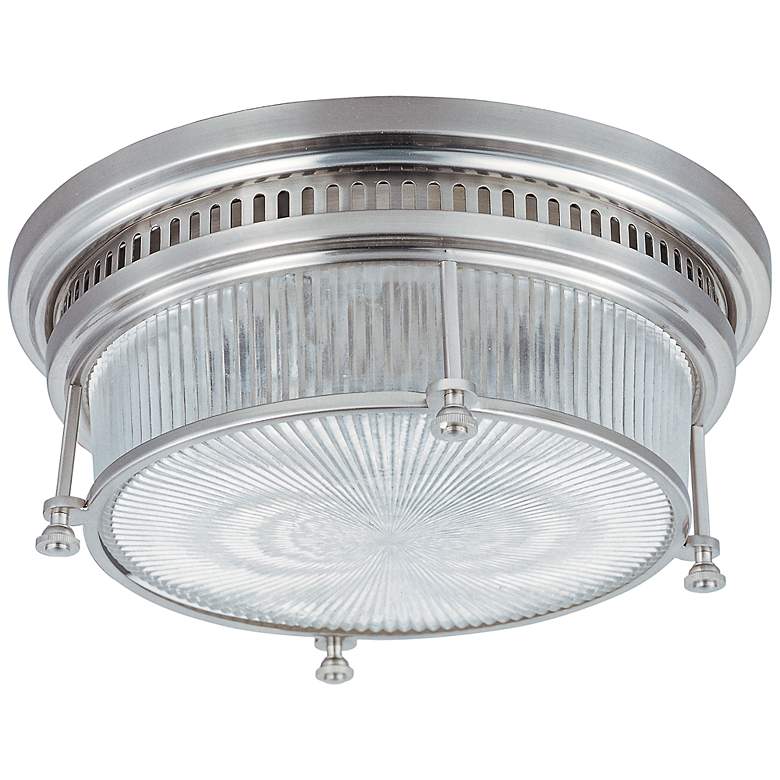 Image 2 Maxim Hi-Bay 13" Wide Satin Nickel Ceiling Light