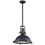 2_Maxim Hi-Bay 17 3/4" Wide Bronze Dome Pendant Light