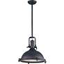 3_Maxim Hi-Bay 17 3/4" Wide Bronze Dome Pendant Light more views