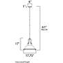 2_Maxim Hi-Bay 17 3/4" Wide Polished Nickel Pendant Light more views