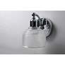 2_Maxim Hollow 8" High Polished Chrome Wall Sconce more views